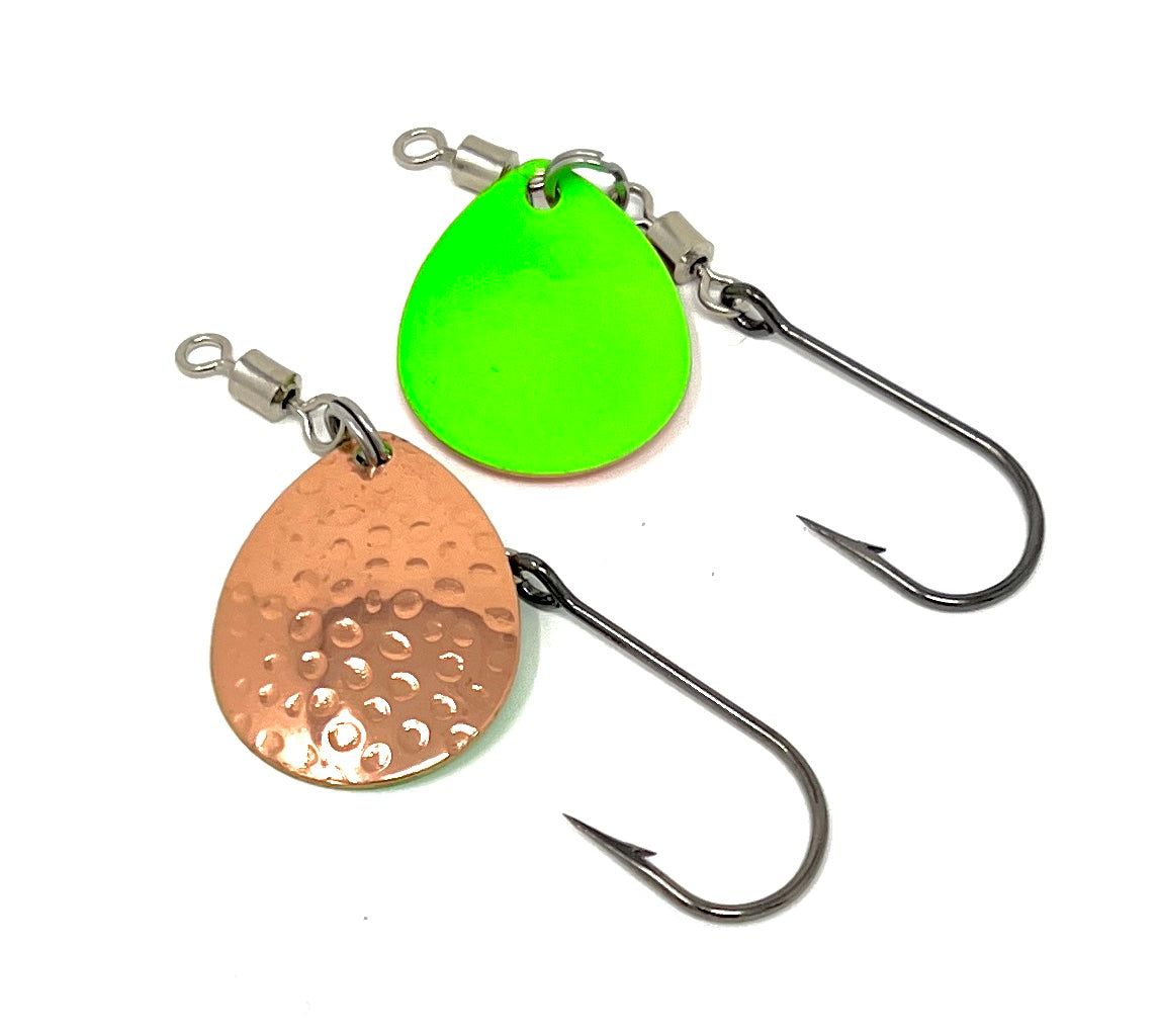 Colorado #4 Gold Plated Deep Cup Spinner Blade - 10 Pack - Precision Fishing
